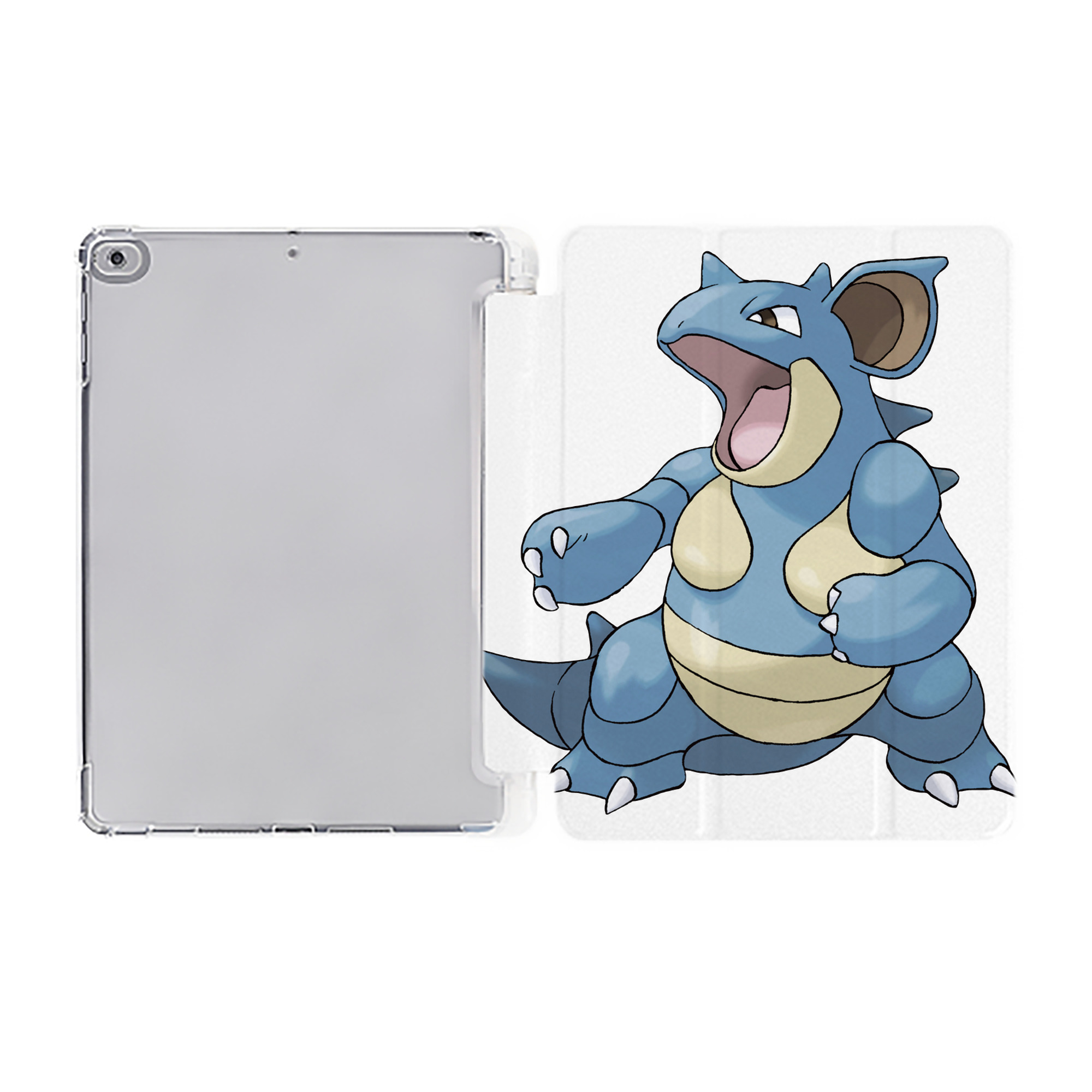 （画像用） ポケットモンスター Pokémon IPad ケース ペン収納付き 三つ折りスタンド PUレザー×シリコン 対応機種9.5/10.5/10.9インチ